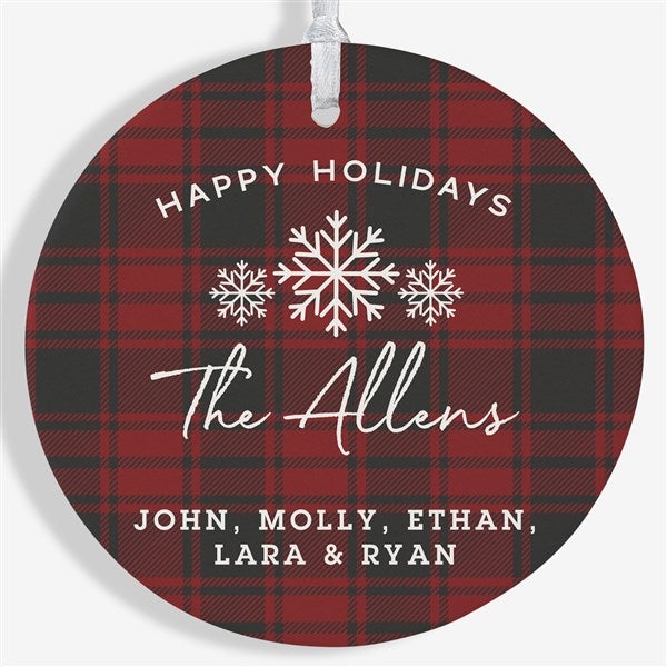 Personalized Christmas Ornaments - Woodsy Winterland - 24925