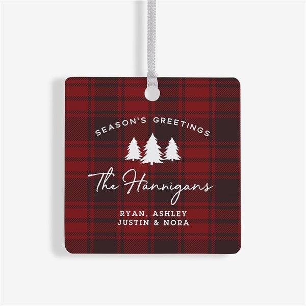 Personalized Christmas Ornaments - Woodsy Winterland - 24925
