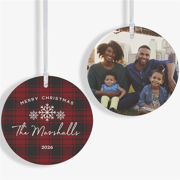 Personalized Christmas Ornaments - Woodsy Winterland - 24925
