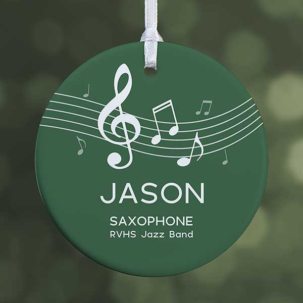 Musical Arts Personalized Christmas Ornaments - 24934