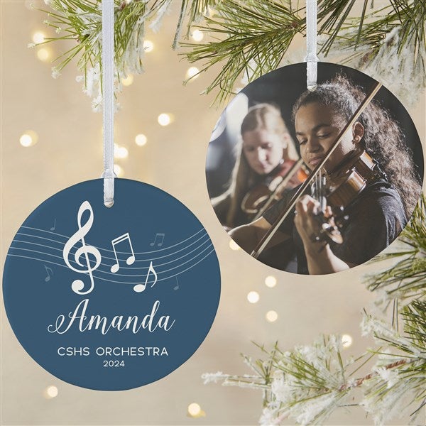 Musical Arts Personalized Christmas Ornaments - 24934