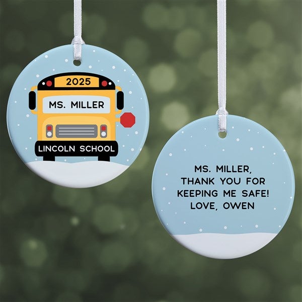 Best Bus Driver Personalized Ornaments - 24937