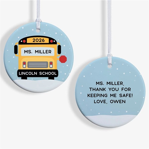 Best Bus Driver Personalized Ornaments - 24937