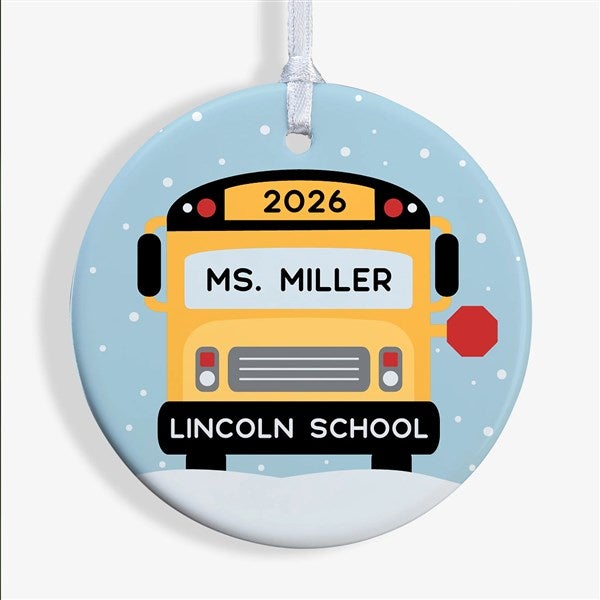 Best Bus Driver Personalized Ornaments - 24937