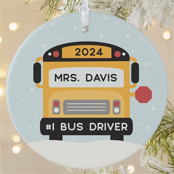 Best Bus Driver Personalized Ornaments - 24937