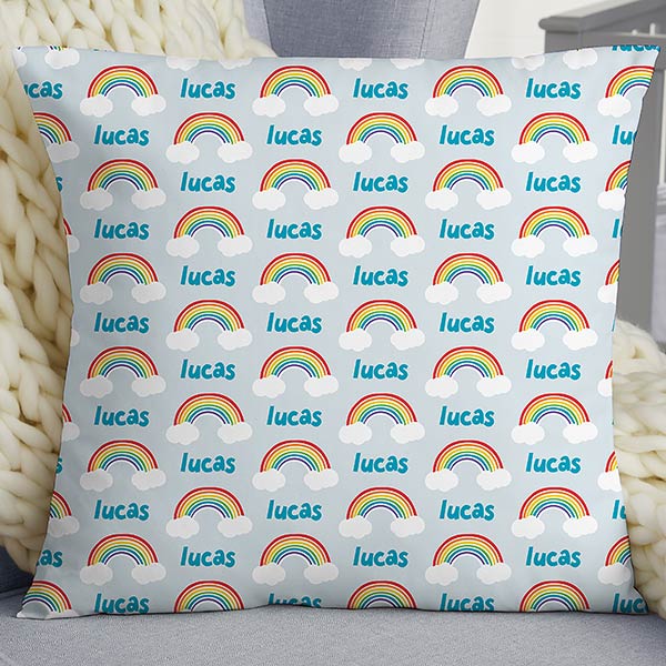 Rainbow Baby Personalized Keepsake Baby Pillows - 24965