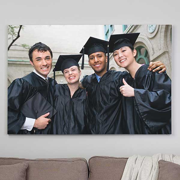 Graduation Photo Memories Custom Canvas Prints - 24984