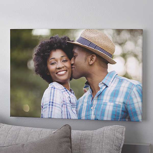 Romantic Photo Memories Canvas Print - 16x24