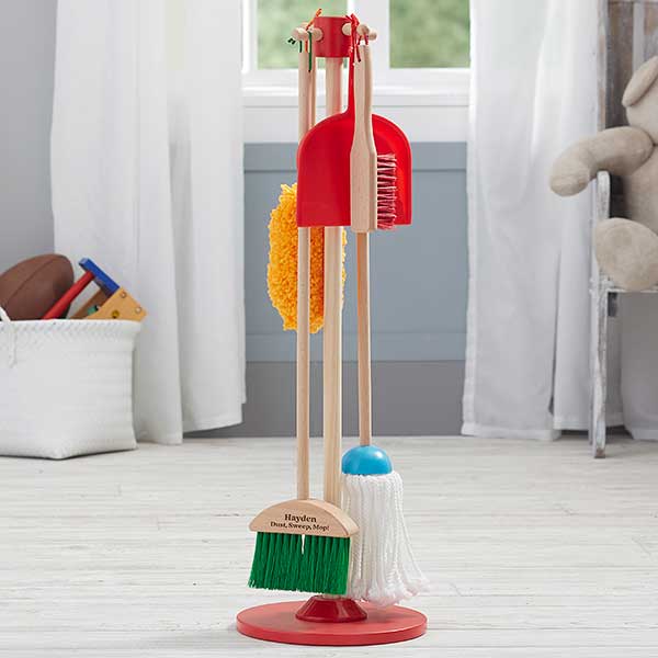 melissa & doug broom and mop set
