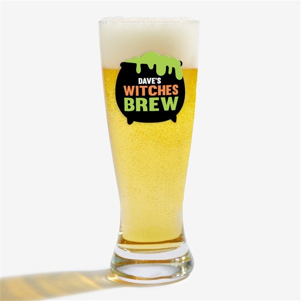 Personalized Halloween Beer Glasses - Let's Get Smashed - 25063