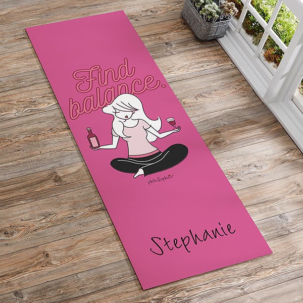 philoSophie's Find Balance Personalized Yoga Mat - 25126