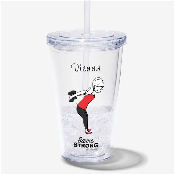 Barre Strong Personalized Insulated Tumbler by philoSophie's - 25192