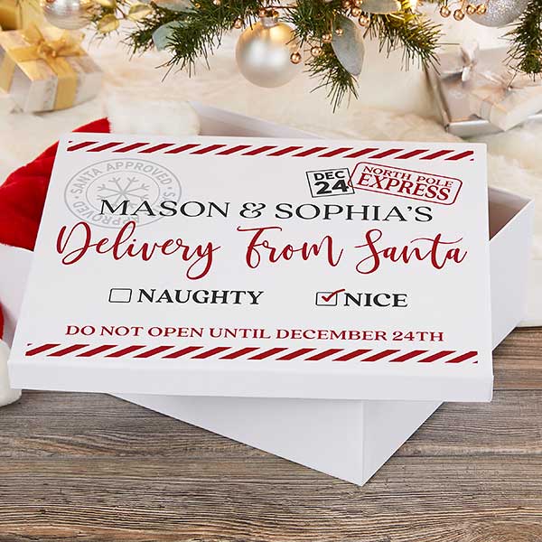 Special Delivery Personalized Keepsake Box 8x10