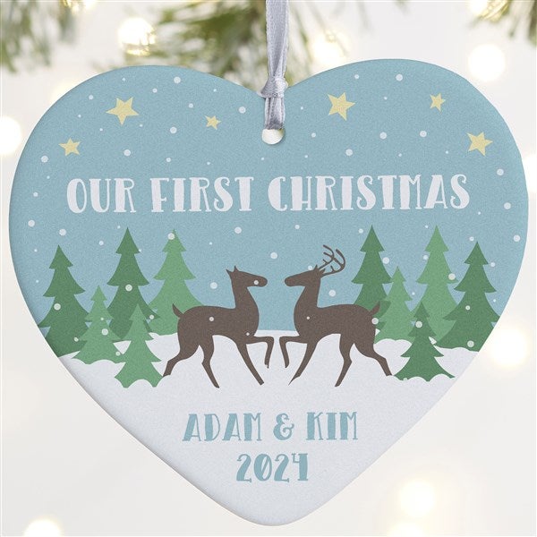 Nordic Noel Personalized Our First Christmas Ornaments - 25326
