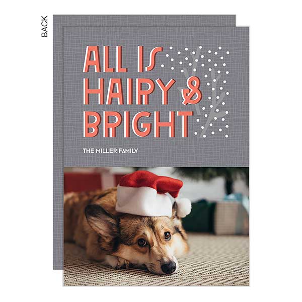 Bright Holiday Photo Card Christmas Cards Bright Holiday Photo Card