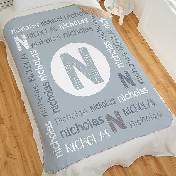 Personalized Kids Name Blankets - 25421