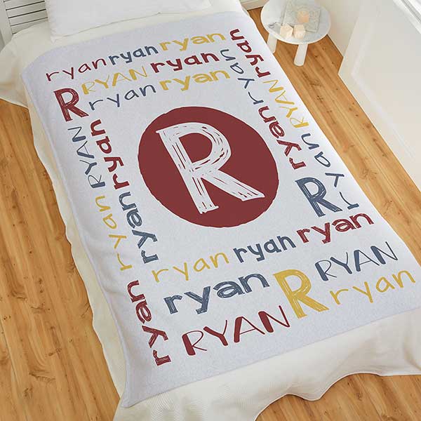 Personalized Kids Name Blankets - 25421