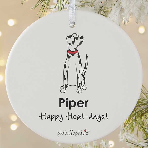 Personalized Dalmatian Ornament by philoSophie's - 25464