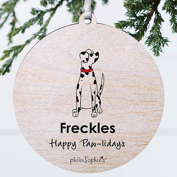Personalized Dalmatian Ornament by philoSophie's - 25464