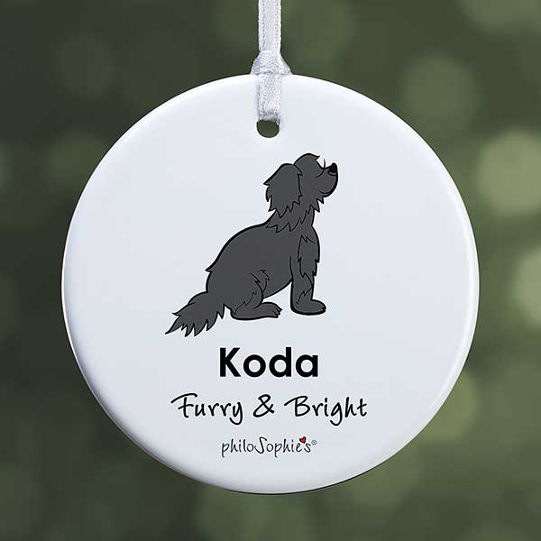 Personalized Newfoundland Ornament by philoSophie's - 25467