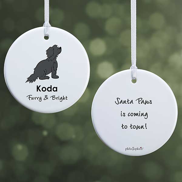 Personalized Newfoundland Ornament by philoSophie's - 25467