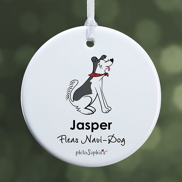 Personalized Husky Ornament by philoSophie's - 25472