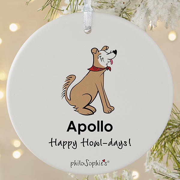 Personalized Husky Ornament by philoSophie's - 25472