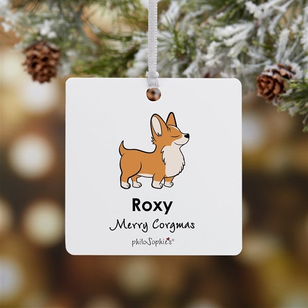 Personalized Corgi Ornaments by philoSophie's - 25475