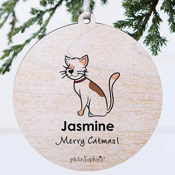 Personalized Cat Ornament by philoSophie's - 25480