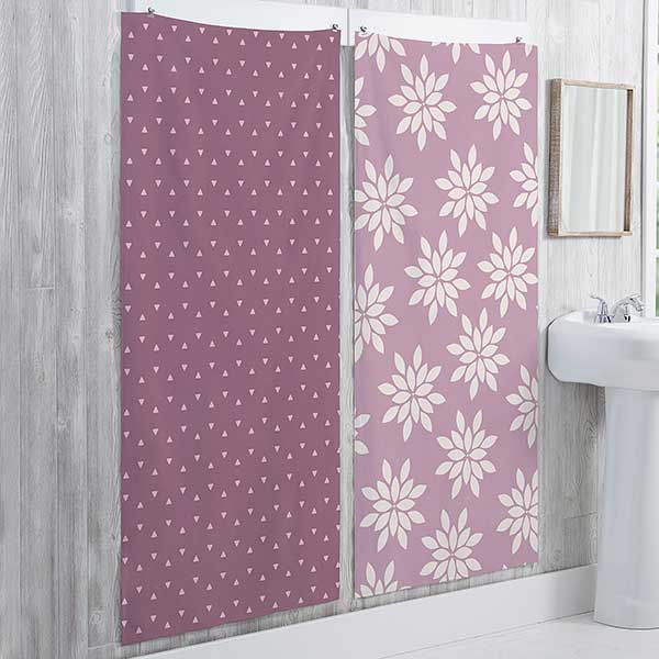 Custom Printed Patterned Personalized Bath Towels - 25487