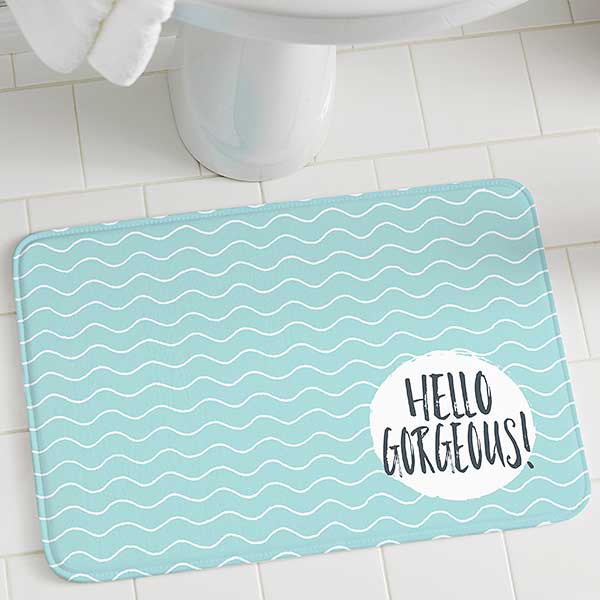 Favorite Memories Personalized Foam Bath Mat - 25499