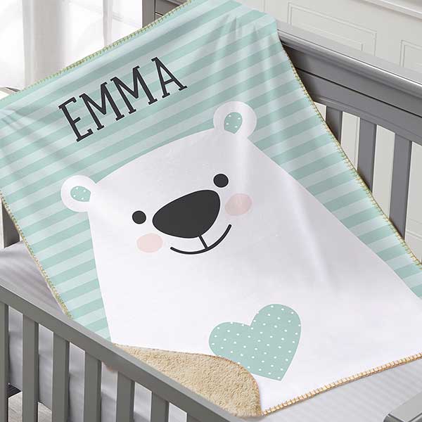 sherpa baby blankets