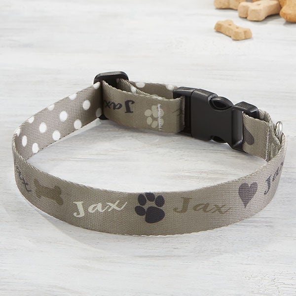 Playful Puppy Personalized Dog Collars - 25534