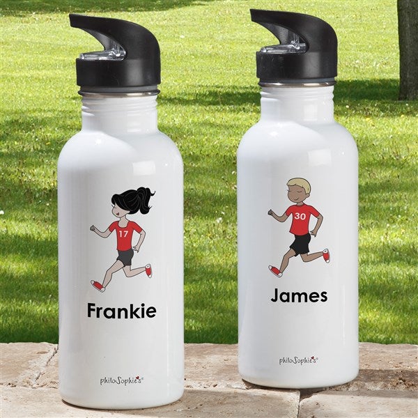 Personalized Cross Country Runner Water Bottle by philoSophie's - 25553
