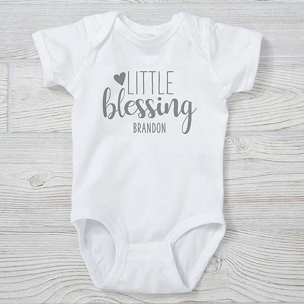 Little Blessing Personalized Baby Clothing - 25565