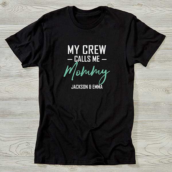 My Squad Calls Me Personalized Mom Shirts - 25570