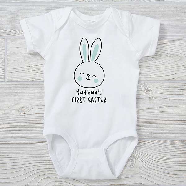 First Easter Bunny Personalized Baby Clothes - 25585