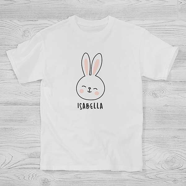 Easter Bunny Icon Personalized Kids Shirts - 25588