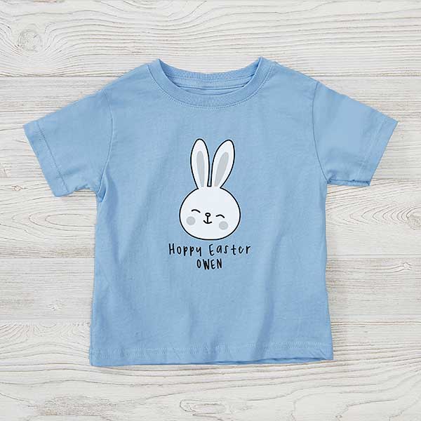 Easter Bunny Icon Personalized Kids Shirts - 25588