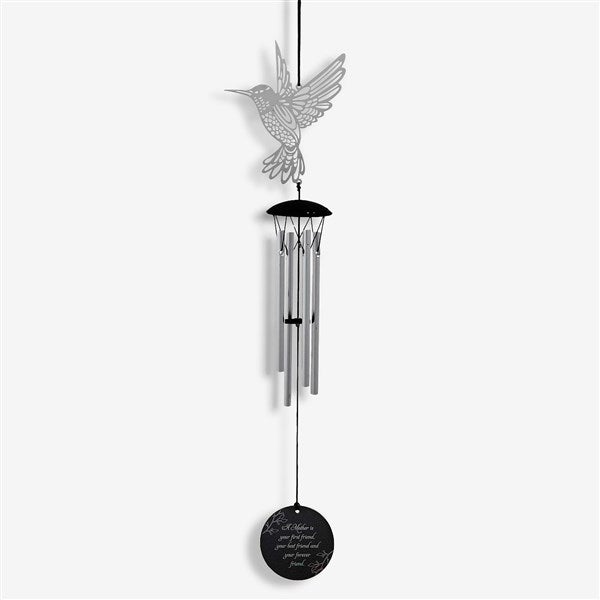 First Friend Personalized Hummingbird Wind Chimes for Mom - 25641