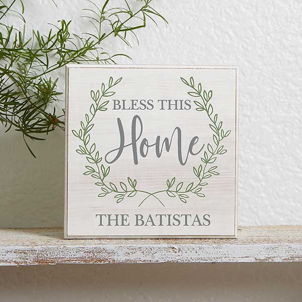 Personalized Easter Decor Shelf Block - He Is Risen - 25724