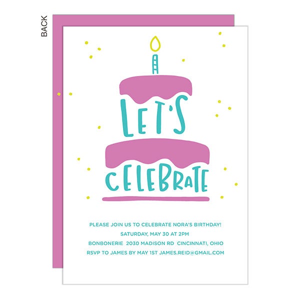 personalized birthday invitations