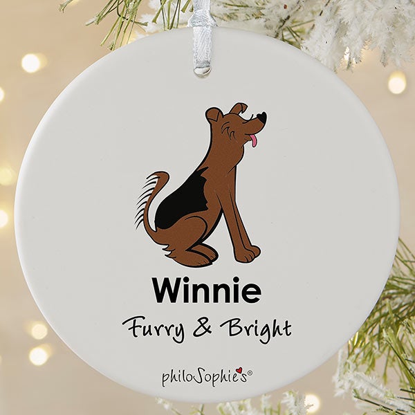 Personalized Shepard Dog Ornament by philoSophie's - 25777