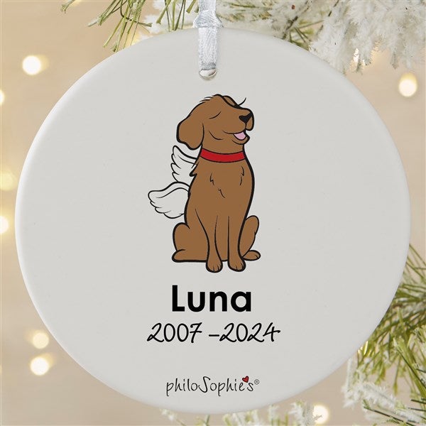 Personalized Golden Retriever Memorial Ornaments by philoSophie's - 25778