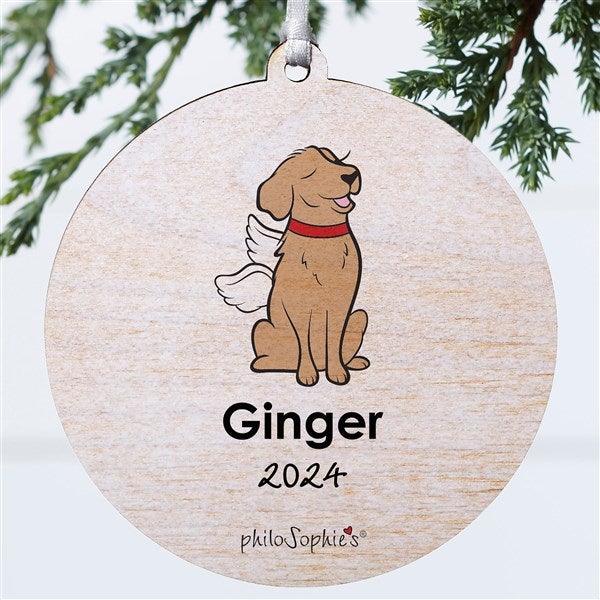 Personalized Golden Retriever Memorial Ornaments by philoSophie's - 25778