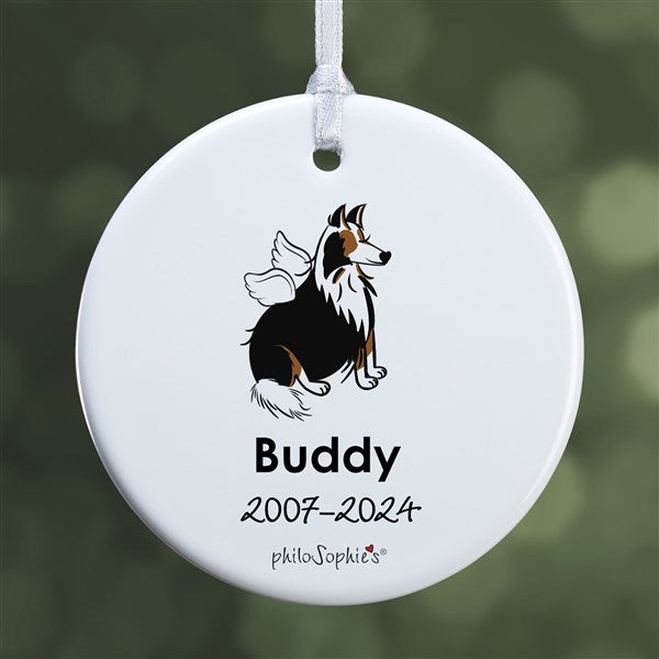 Personalized Collie Memorial Ornaments by philoSophie's - 25779