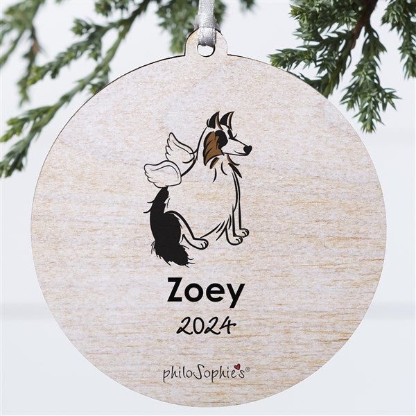 Personalized Collie Memorial Ornaments by philoSophie's - 25779