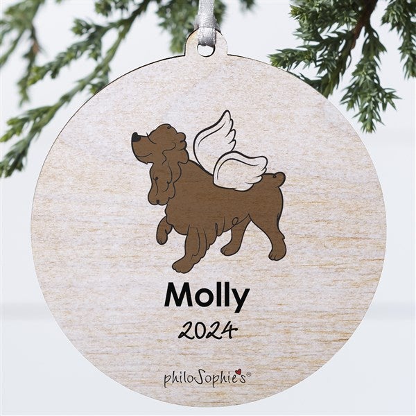 Personalized Cocker Spaniel Memorial Ornaments by philoSophie's - 25782