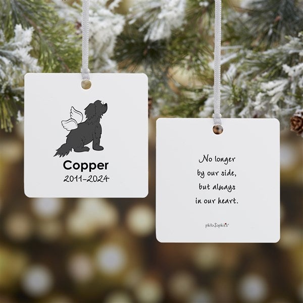 Personalized Newfoundland Memorial Ornaments by philoSophie's - 25783