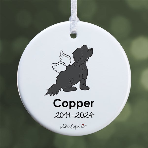 Personalized Newfoundland Memorial Ornaments by philoSophie's - 25783